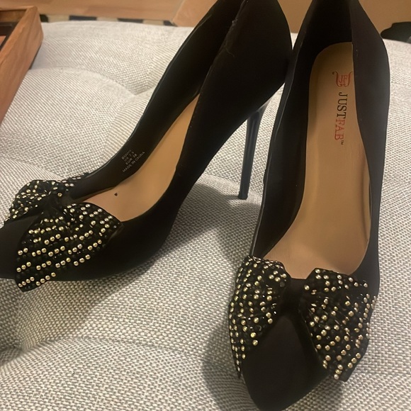 Just fab black high heels - Picture 1 of 5